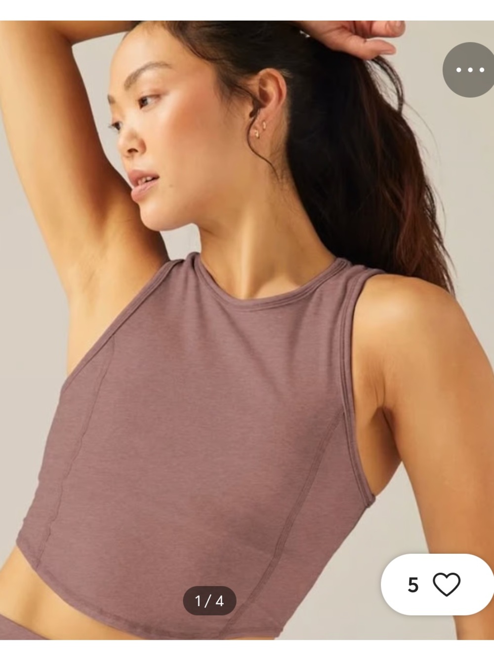 Beyond Yoga Spacedye Motivate Cropped Tank